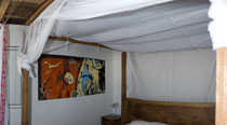 Valahantsaka resort Madagascar - Bungalow EUFORBIA interno camera da letto